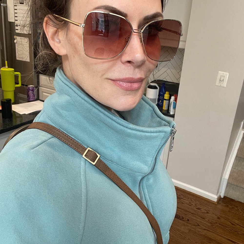 Stylish Gold and Brown Sunglasses